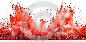 Transparent texture of abstract red smoke flames - image