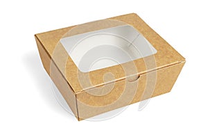 Transparent Top Paper Box