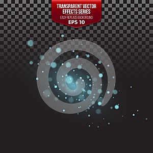Transparent Vector Effects Series.