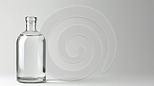 Transparent water bottle