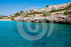 Transparent waters and luxury hotels, Majorca