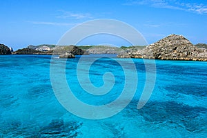 Transparent waters in the pacific