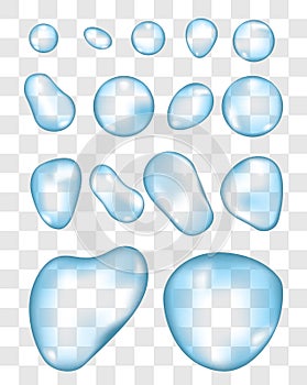 Transparent Watter Drops