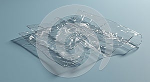 Square bamboo coasters arranged in a grid pattern. Each coaster displays the