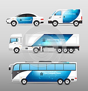 Transport Advertisement Design