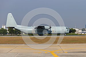 Transport aircraft takeoff
