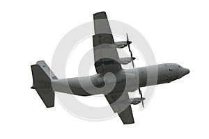 transport airplane isolated