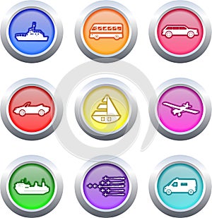 Transport buttons