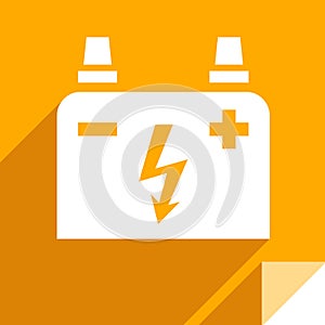 Transport flat sticker