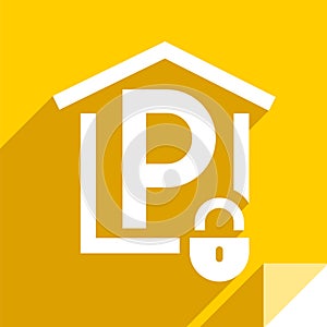 Transport flat sticker