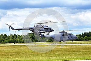 Transport helicopter	s