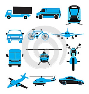 Transport Icon Set