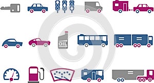 Transport Icon Set photo