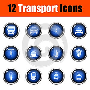 Transport Icon Set