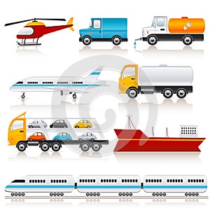 Transport icons