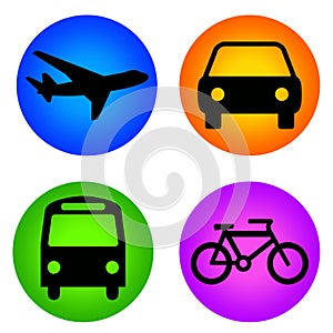 Transport icons