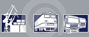 Transport icons