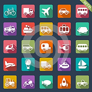 Transport icons