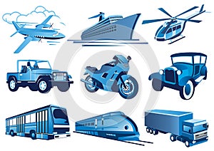 Transport icons