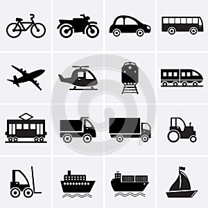 Transport Icons photo