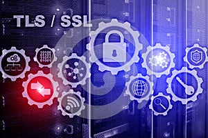 Transport Layer Security. Secure Socket Layer. TLS SSL. Cryptographic protocols provide secured communications. photo