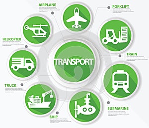 Transport and logistics concept