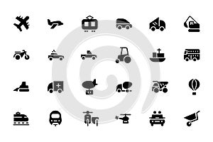 Transport Vector Icons 2