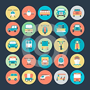 Transport Vector Icons 3