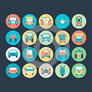 Transport Vector Icons 5