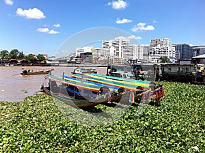 Transportation in Bangkok: speedboat