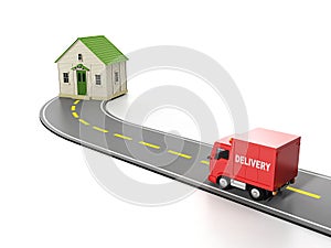 Transportation, cargo. Free home delivery