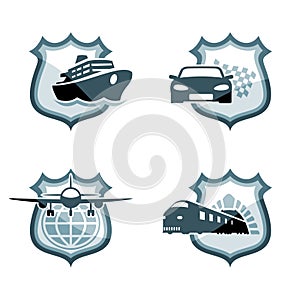 Transportation emblems