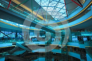 Transportation hub interior