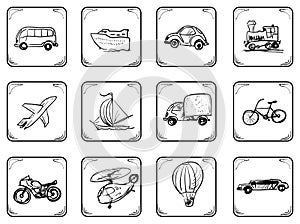 Transportation Icons