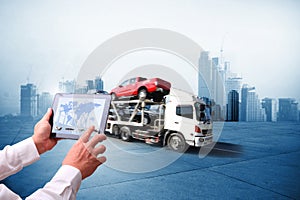 Transportation, import-export and bring cars for send to agency