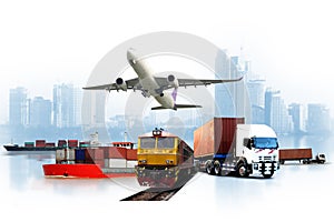 Transportation, import-export and logistics concepransportation, import-export and logistics concept