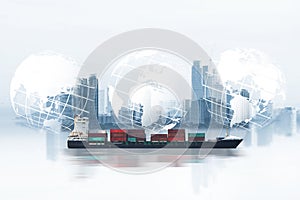 Transportation, import-export and ship for transportation
