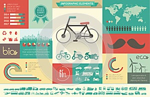 Transportation Infographic Template.