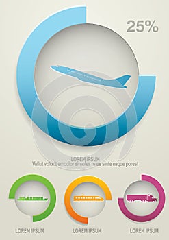 Transportation infographics