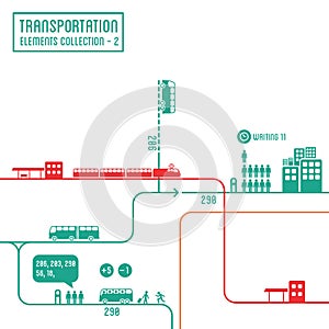 Transportation infographics