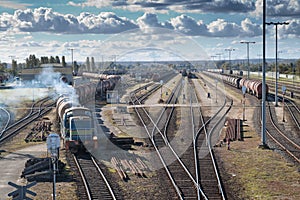 Transportation on a railway