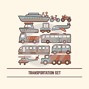 Transportation set