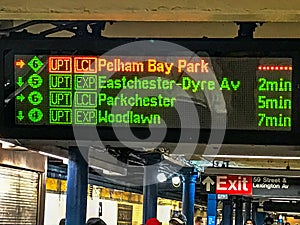 Transportation Signage board on time and delay.