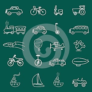 Transportation symbols