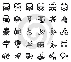 Transportation Vector Icons