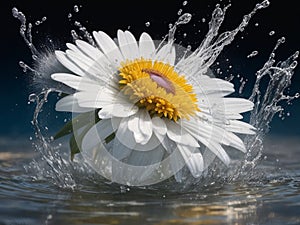 Transvaal Daisy Elegance with Water Splash