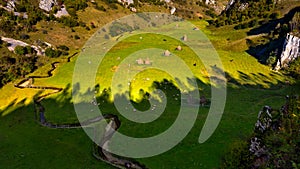 Transylvania remote village in the Carpathian mountains