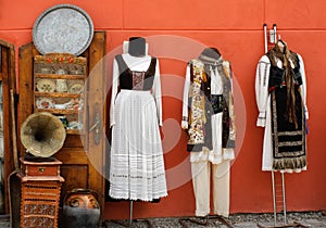 Transylvania traditional costumes photo