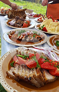 Transylvanian traditional food dish