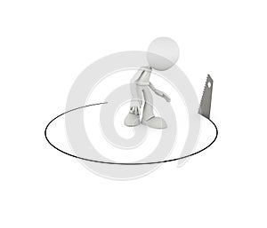 Trap, risk, imminent danger, vulnerability